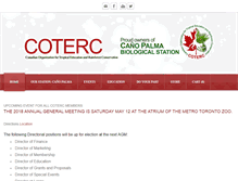 Tablet Screenshot of coterc.com